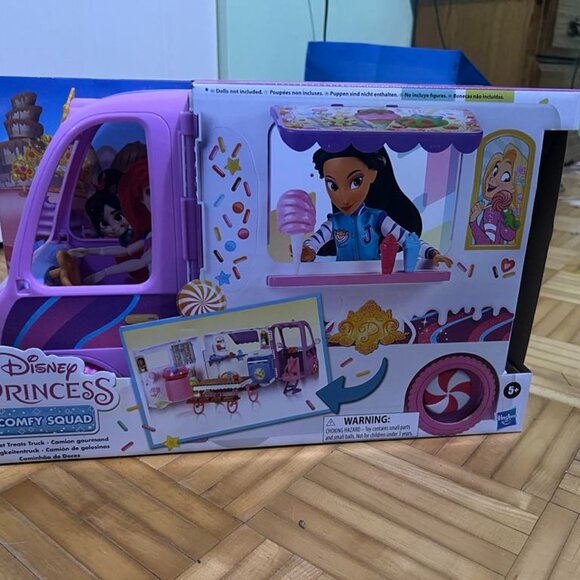Disney Princess Sweet Treats Truck Comfy Squad 15 Pieces Set New In Box - Picture 1 of 6
